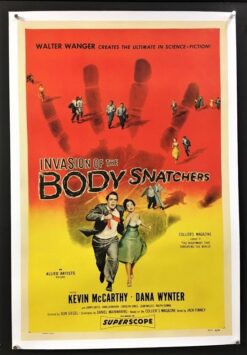 Invasion Of the Body Snatchers (1956) - Original One Sheet Movie Poster