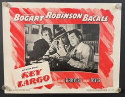 Key Largo (1948) - Original Lobby Card Movie Poster