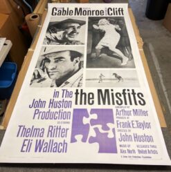 The Misfits (1961) - Original Three Sheet Movie Poster