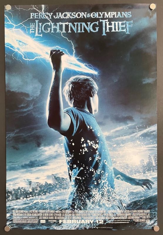 Percy Jackson and the Olympians, The Lightning Thief (2010) – Original  Theatrical Promotional Movie Poster – Hollywood Movie Posters