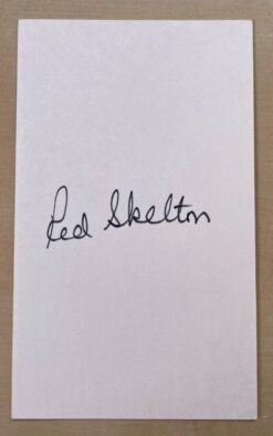 Red Skelton Autograph