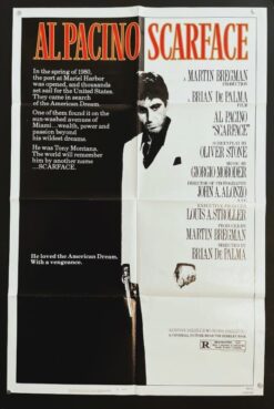 Scarface (1983) - Original One Sheet Movie Poster