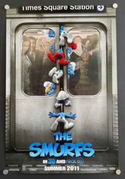 The Smurfs (2011) - Original Theatrical Promotional Movie Poster