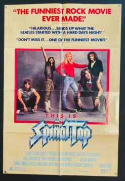 Spinal Tap (1984) - Original One Sheet Movie Poster