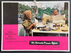 The Thomas Crown Affair (1968) - Original Lobby Card Movie Poster