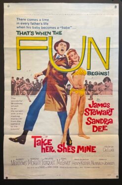 Take Her She's Mine (1963) - Original One Sheet Movie Poster