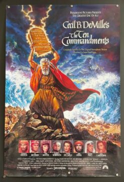 The Ten Commandments (R1989) - Original One Sheet Movie Poster