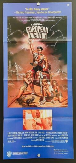 European Vacation (1985) - Original Video Movie Poster