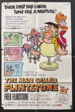 The Man Called Flinstone (1966) - Original One Sheet Movie Poster