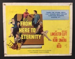 From Here To Eternity (1953) - Original Half Sheet Movie Poster