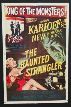 The Haunted Strangler (1958) - Original One Sheet Movie Poster