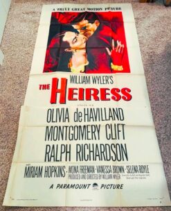 The Heiress (1949) - Original Three Sheet Movie Poster