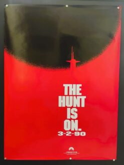 The Hunt For Red October (1989) - Original Advance One Sheet Movie Poster