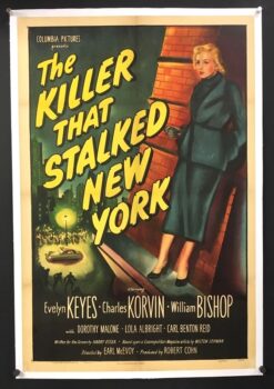 The Killer That Stalked New York (1950) - Original One Sheet Movie Poster