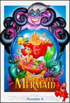 The Little Mermaid (R1997) - Original One Sheet Movie Poster