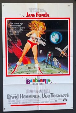 Barbarella (1968) - Original One Sheet Movie Poster