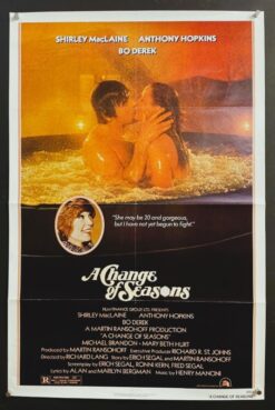 A Change Of Seasons (1980) - Original One Sheet Movie Poster