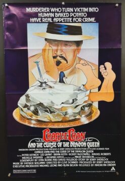 Charlie Chan and the Curse of the Dragon Queen (1981) - Original One Sheet Movie Poster