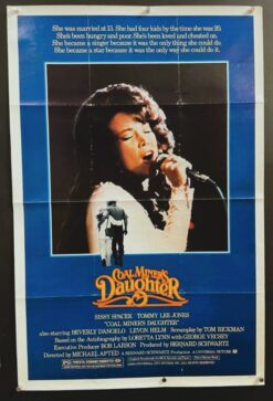 Coal Miner's Daughter (1980) - Original One Sheet Movie Poster