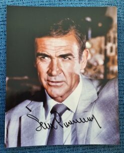 Sean Connery Autograph Photo