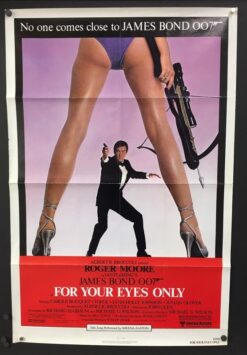 For Your Eyes Only (1981) - Original One Sheet Movie Poster