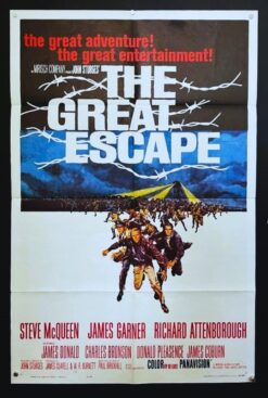 The Great Escape (1963) - Original One Sheet Movie Poster