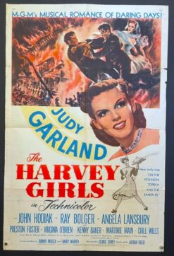 The Harvey Girls (1945) - Original One Sheet Movie Poster