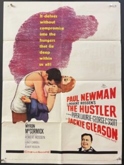 The Hustler (1961) - Original One Sheet Movie Poster