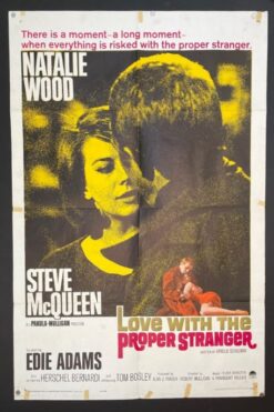 Love With the Proper Stranger (1964) - Original One Sheet Movie Poster