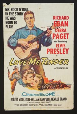 Love Me Tender (1956) - Original One Sheet Movie Poster