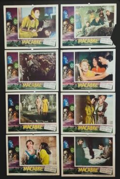 Macabre (1958) - Original Lobby Card Set Movie Poster