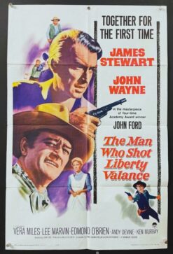 Man Who Shot Liberty Valance (1962) - Original One Sheet Movie Poster