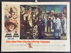 The Man Who Shot Liberty Valance (1962) - Original Lobby Card Movie Poster