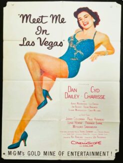 Meet Me In Las Vegas (1956) - Original One Sheet Movie Poster