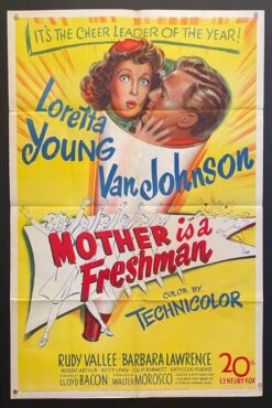 Mother Is A Freshman (1949) - Original One Sheet Movie Poster