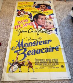 Monsieur Beaucaire (1946) - Original Three Sheet Movie Poster