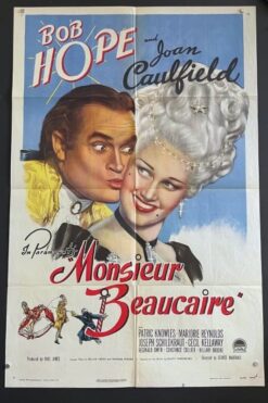 Monsieur Beaucaire (1946) - Original One Sheet Movie Poster