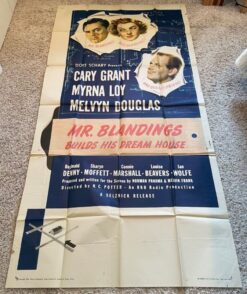 Mr. Blandings Builds His Dream House (1948) - Original Three Sheet Movie Poster