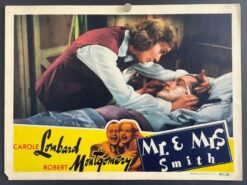 Mr. and Mrs. Smith (1941) - Original Lobby Card Movie Poster
