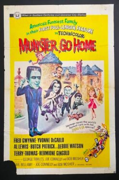 Munster Go Home (1966) - Original One Sheet Movie Poster