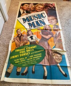 Music Man (1948) - Original Three Sheet Movie Poster