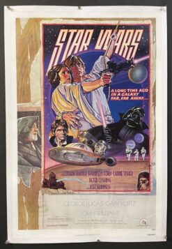 Star Wars (1977) - Original One Sheet Movie Poster