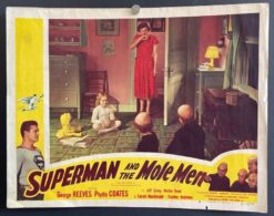 Superman and the Mole Men (1951) - Original Lobby Card Movie Poster