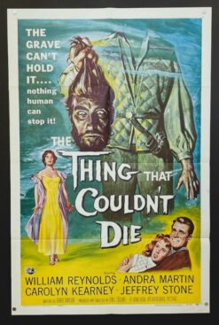 The Thing That Couldn't Die (1958) - Original One Sheet Movie Poster