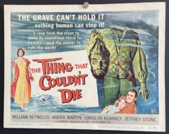 The Thing That Couldn't Die (1958) - Original Title Card Movie Poster