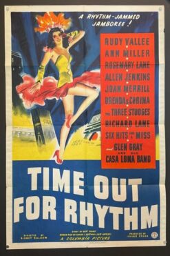 Time Out For Rhythm (1941) - Original One Sheet Movie Poster