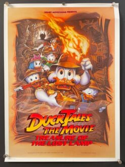 Duck Tales: Treasure of the Lost Lamp (1990) - Original Mini Movie Poster