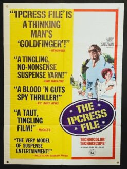 The Ipcress File (1965) - Original One Sheet Movie Poster