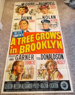 A Tree Grows In Brooklyn (1945) - Original Three Sheet Movie Poster