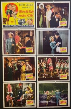 When My Baby Smiles At Me (1948) - Original Lobby Card Set Movie Poster